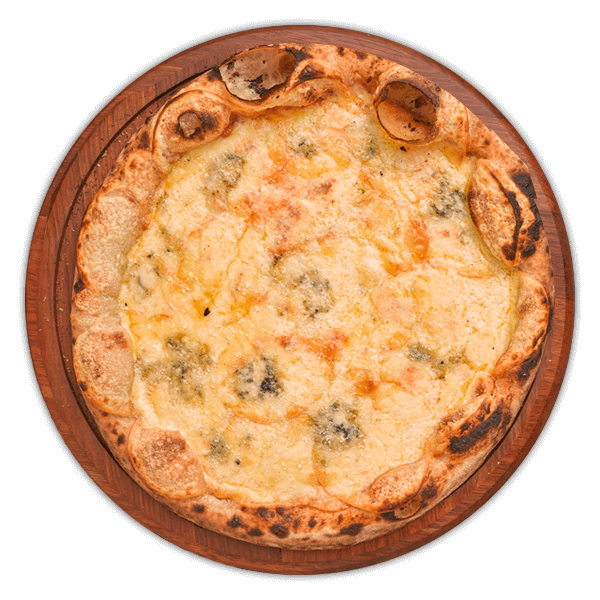 Pizza Artesanal Fermentação Natural Quatro Queijos